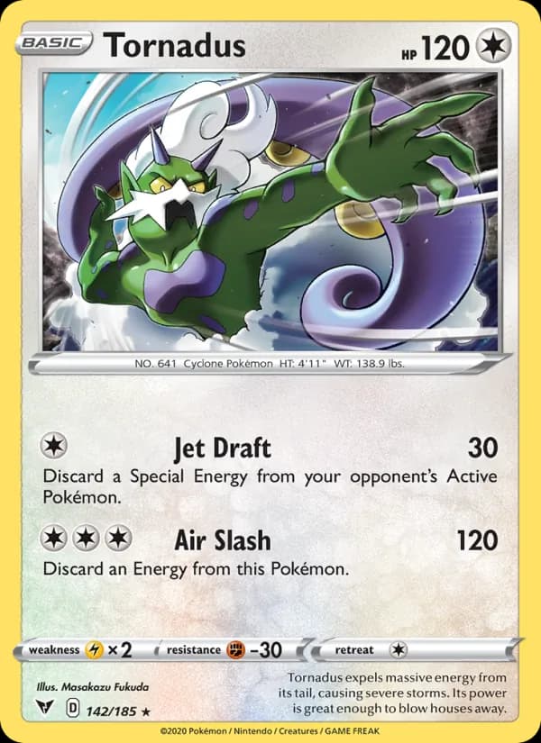 Tornadus — изображение карты