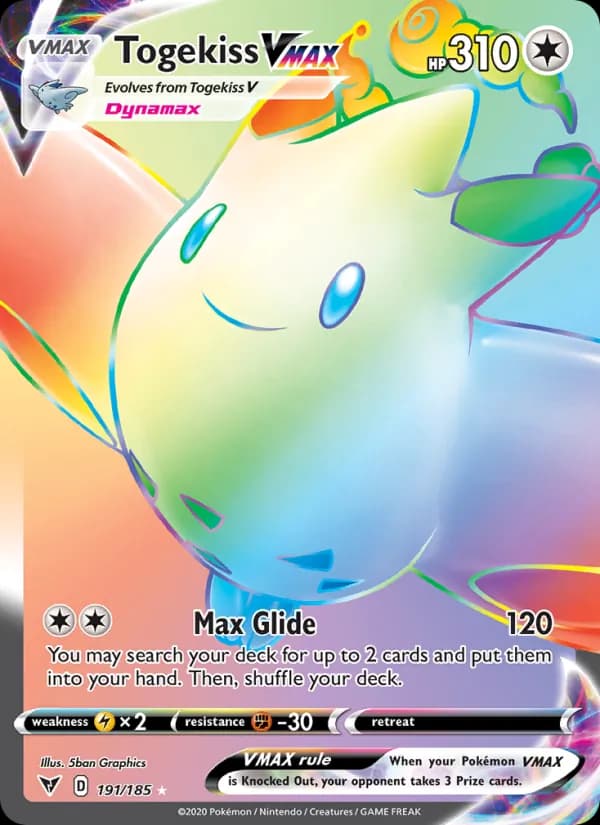 Togekiss VMAX — изображение карты