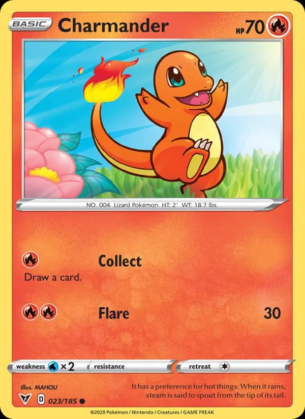 Charmander — изображение карты
