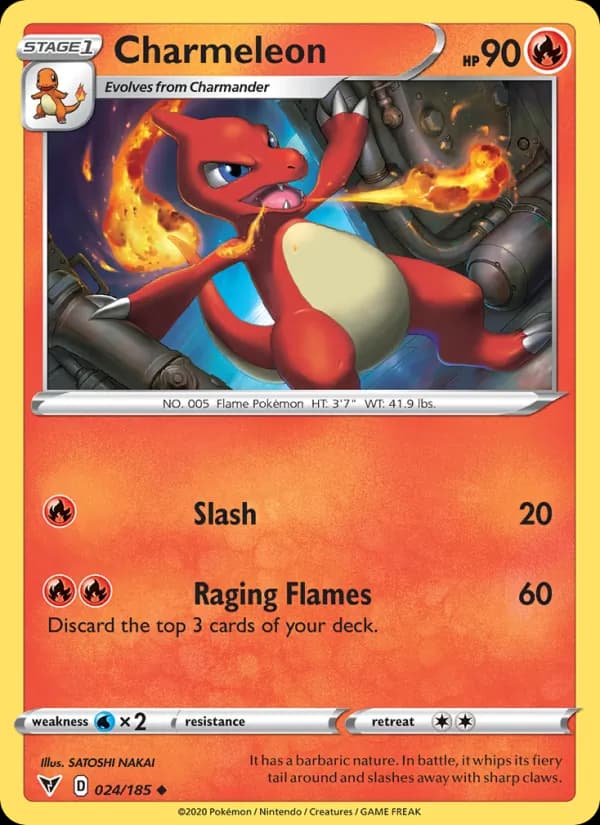 Charmeleon — изображение карты