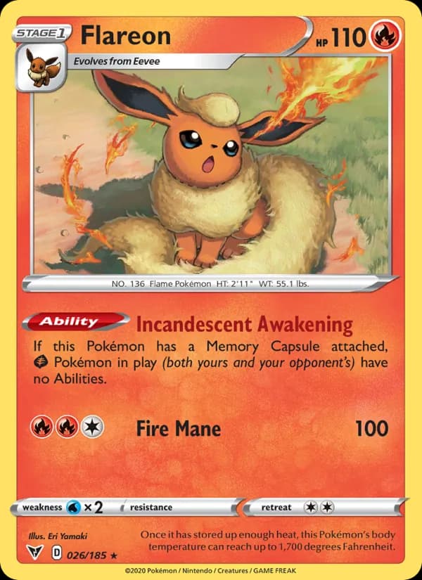 Flareon — изображение карты