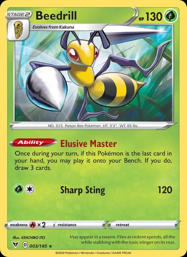 Beedrill — изображение карты