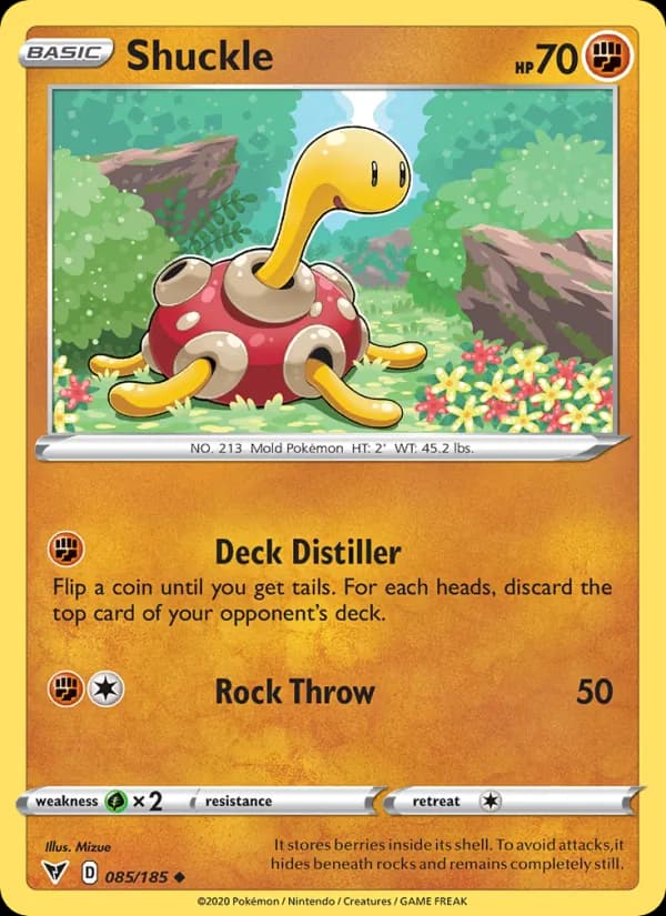 Shuckle — изображение карты