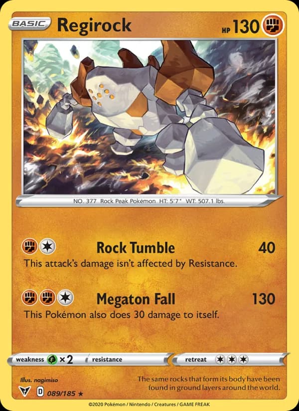Regirock — изображение карты