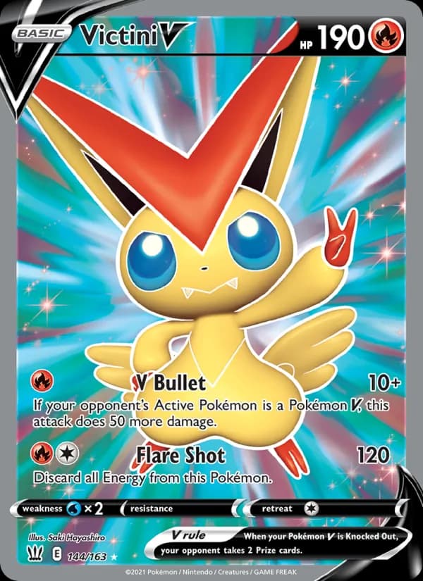 Victini V — изображение карты