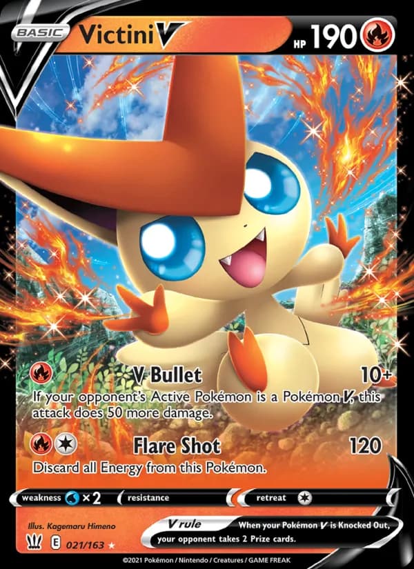 Victini V — изображение карты