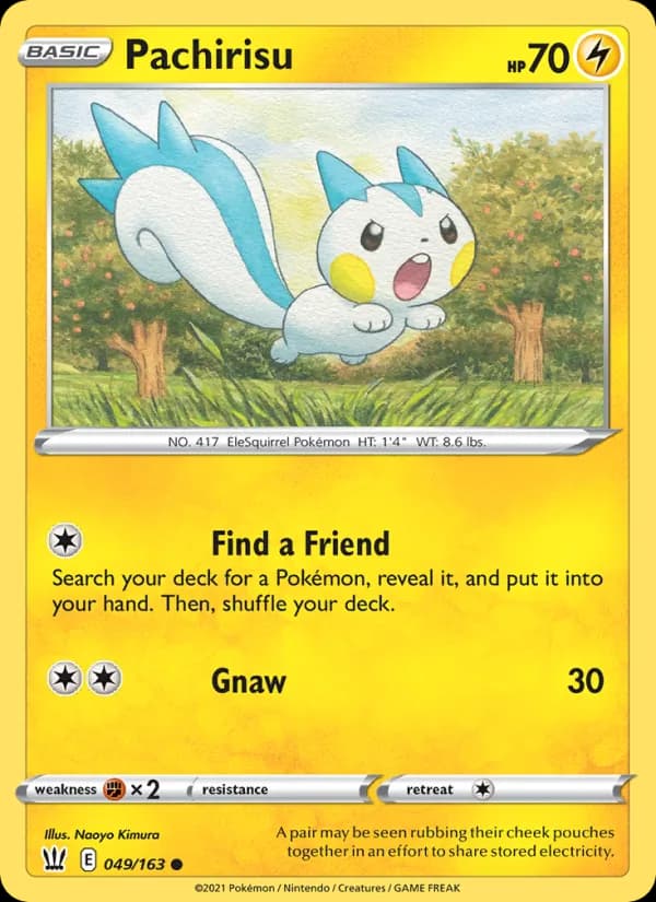 Pachirisu — изображение карты