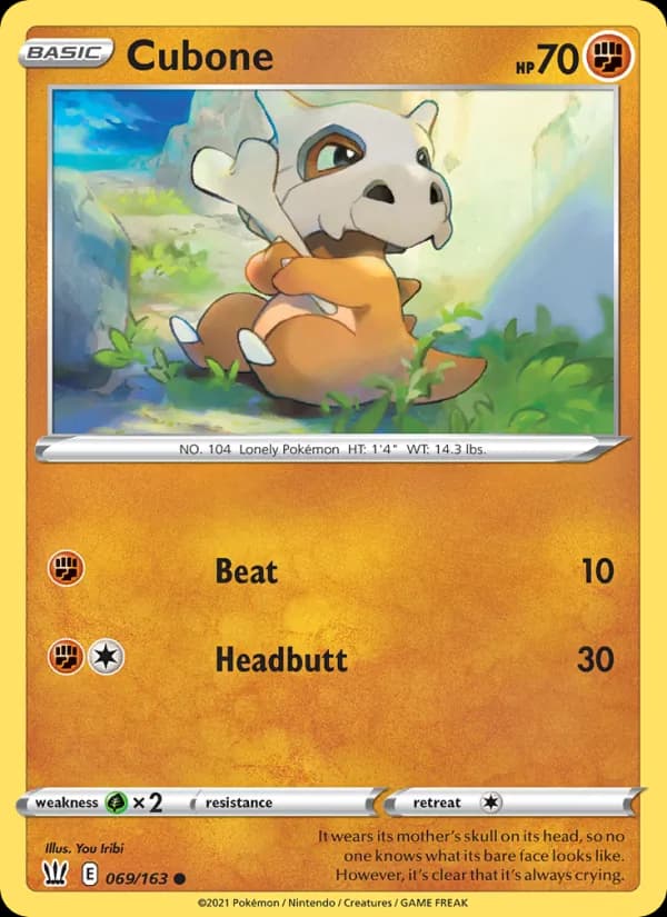 Cubone — изображение карты