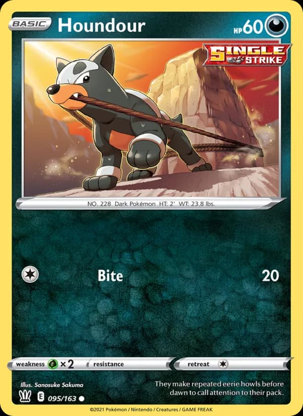 Houndour — изображение карты