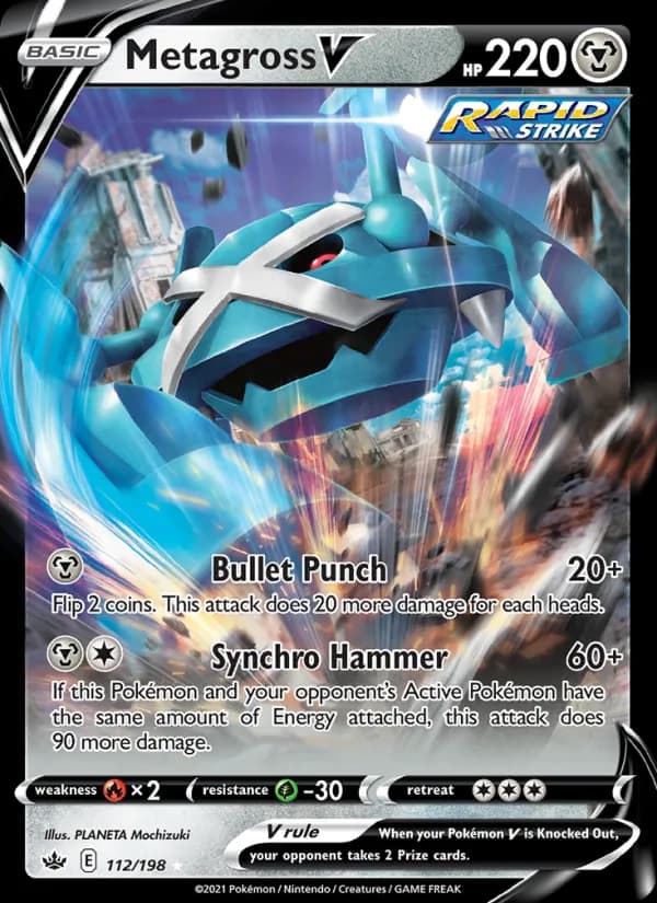 Metagross V — изображение карты