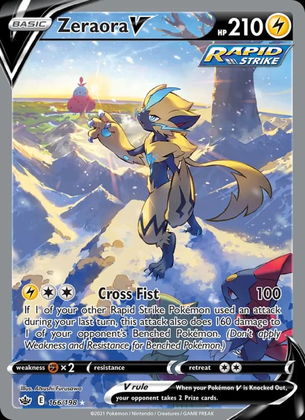 Zeraora V — изображение карты