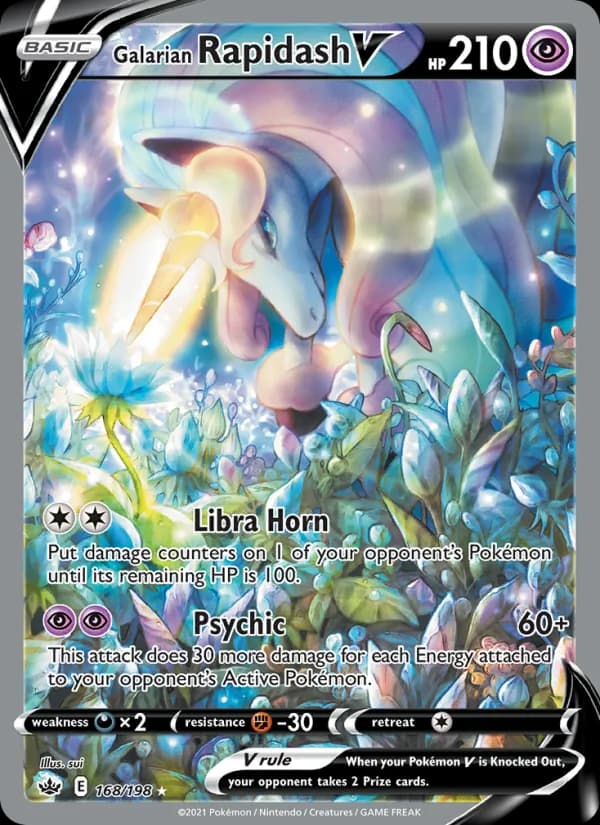 Galarian Rapidash V — изображение карты
