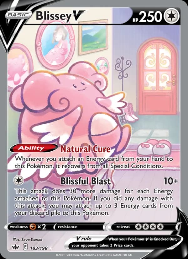 Blissey V — изображение карты