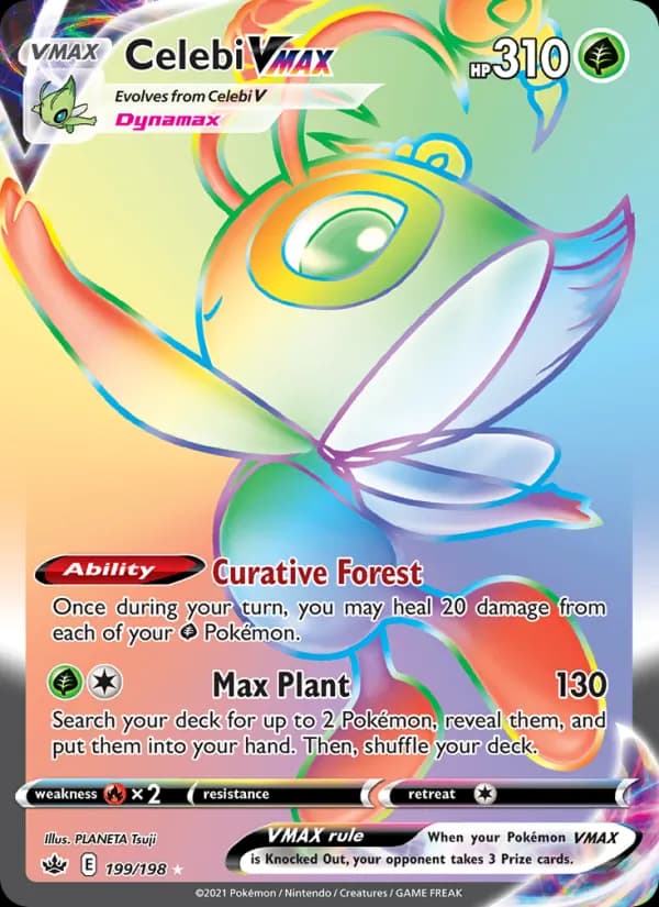 Celebi VMAX — изображение карты