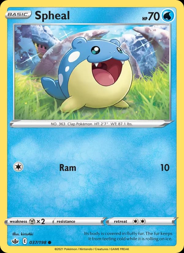 Spheal — изображение карты