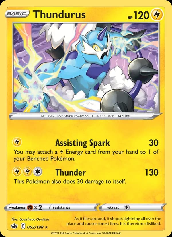 Thundurus — изображение карты