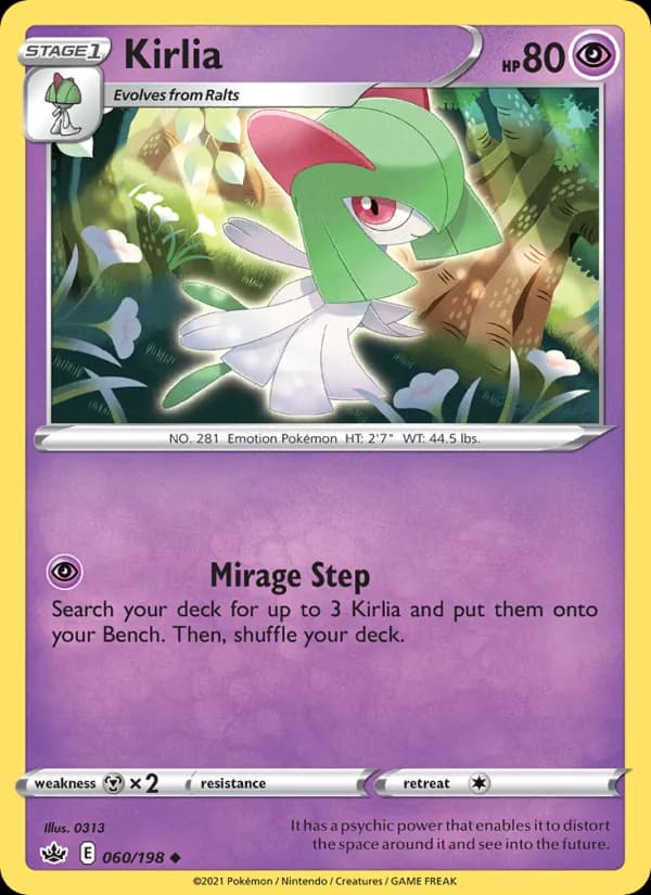 Kirlia — изображение карты