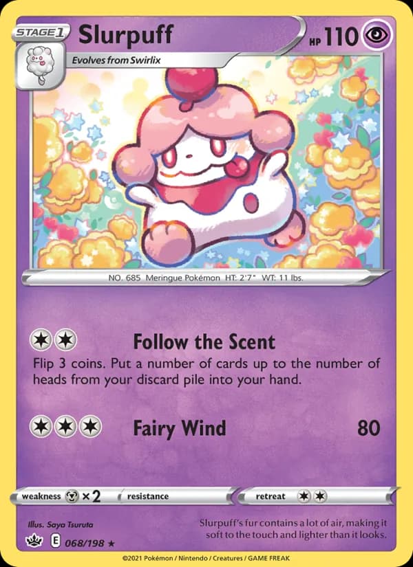 Slurpuff — изображение карты