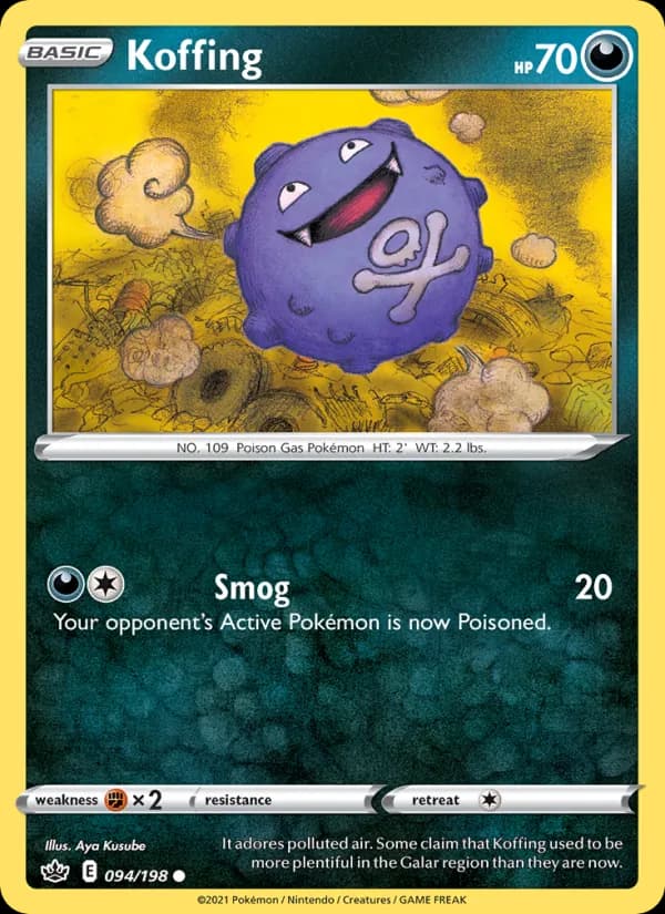 Koffing — изображение карты