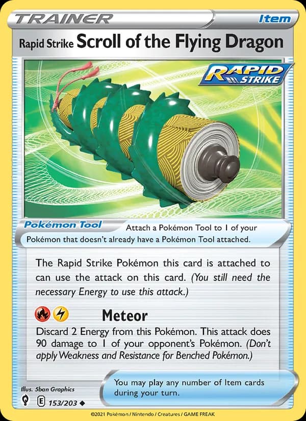 Rapid Strike Scroll of the Flying Dragon — изображение карты