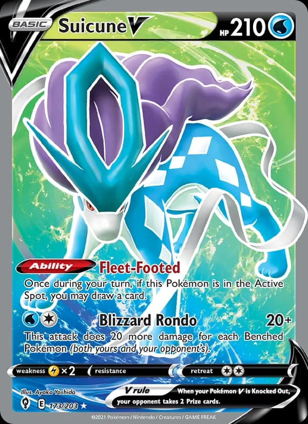 Suicune V — изображение карты