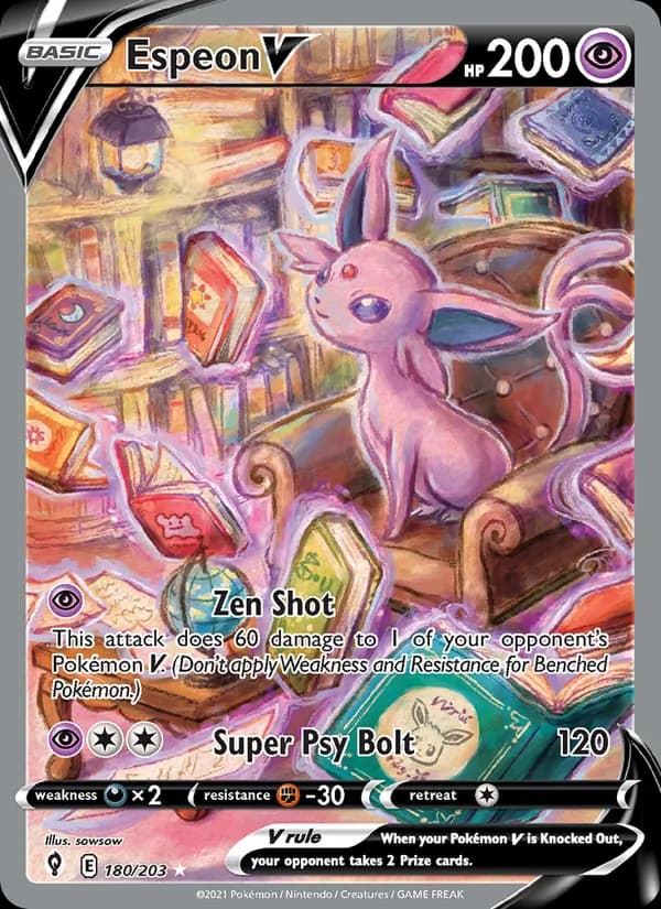 Espeon V — изображение карты