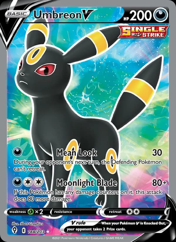 Umbreon V — изображение карты