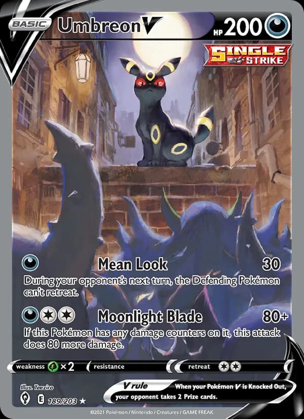 Umbreon V — изображение карты