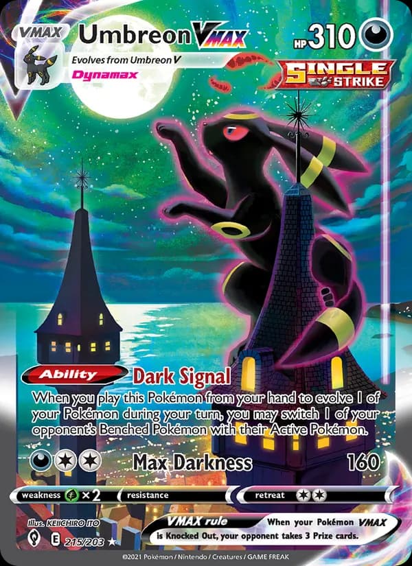Umbreon VMAX — изображение карты
