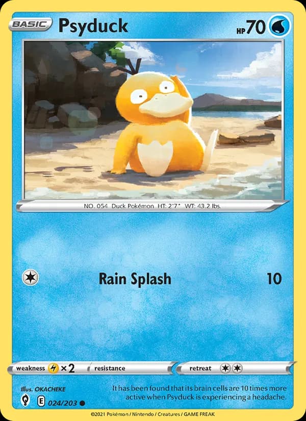 Psyduck — изображение карты
