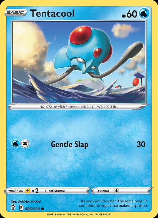 Tentacool — изображение карты