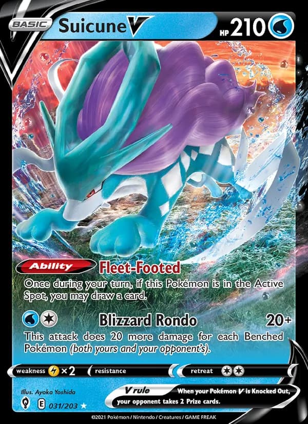 Suicune V — изображение карты