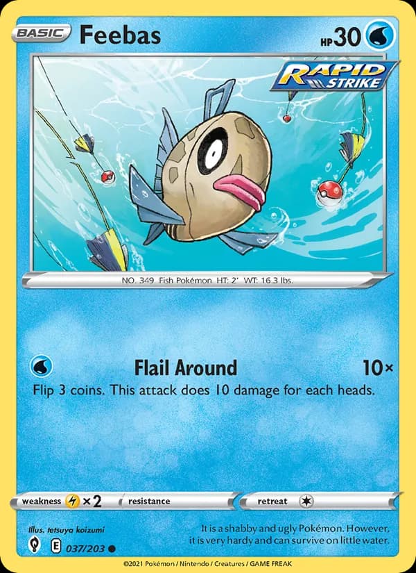 Feebas — изображение карты