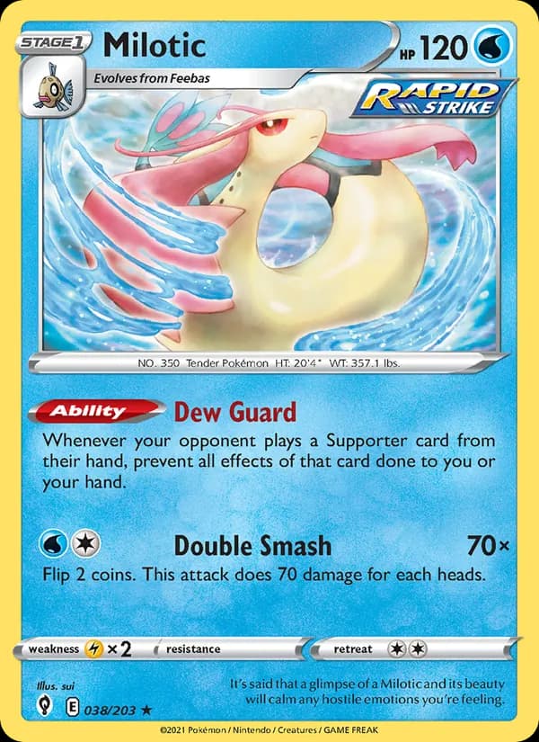 Milotic — изображение карты