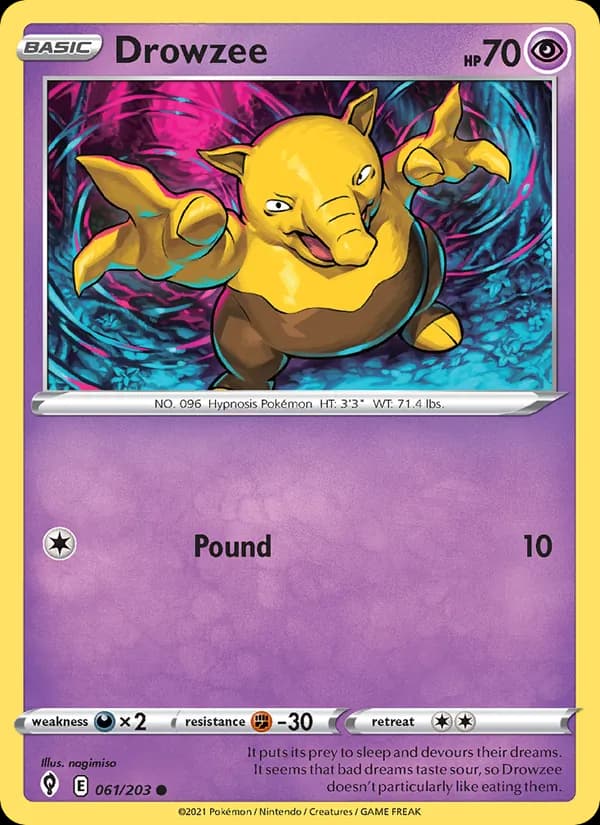 Drowzee — изображение карты