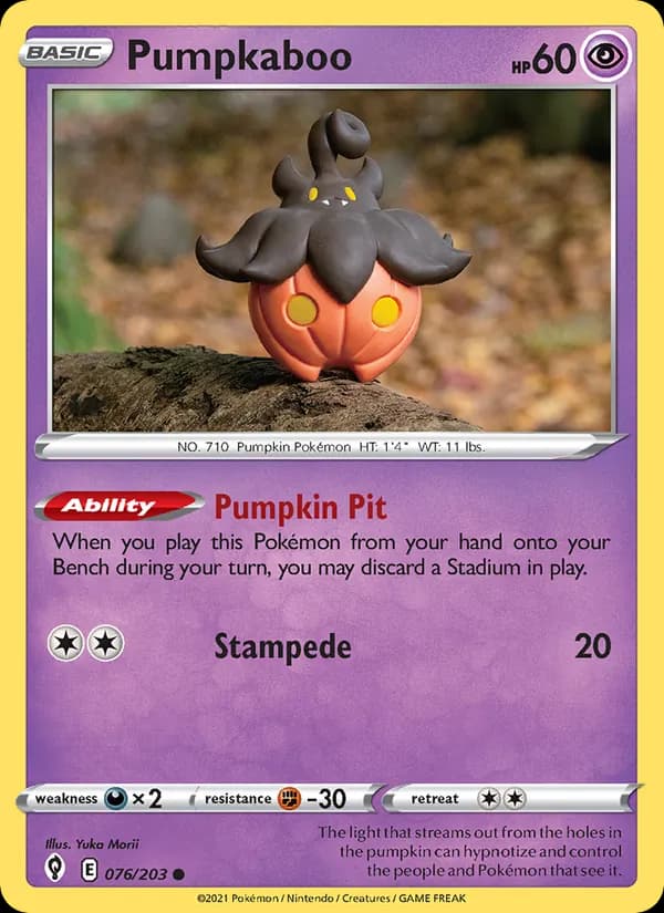 Pumpkaboo — изображение карты