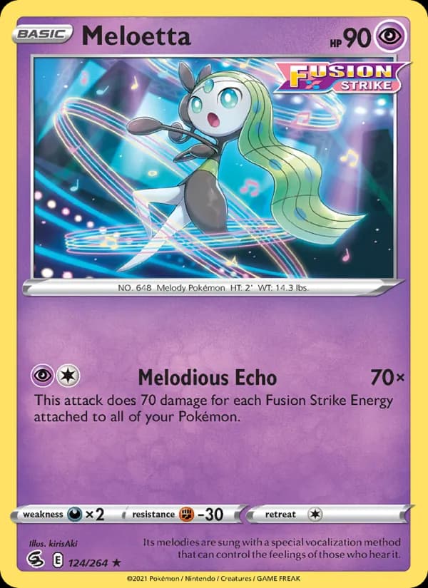Meloetta — изображение карты