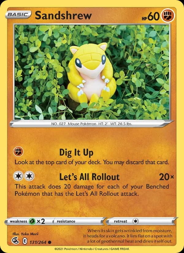 Sandshrew — изображение карты