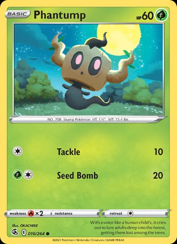 Phantump — изображение карты
