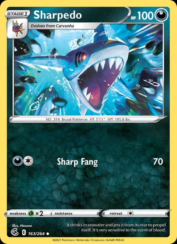 Sharpedo — изображение карты