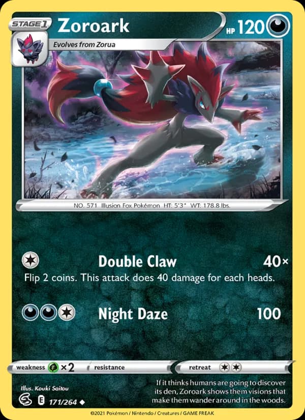 Zoroark — изображение карты