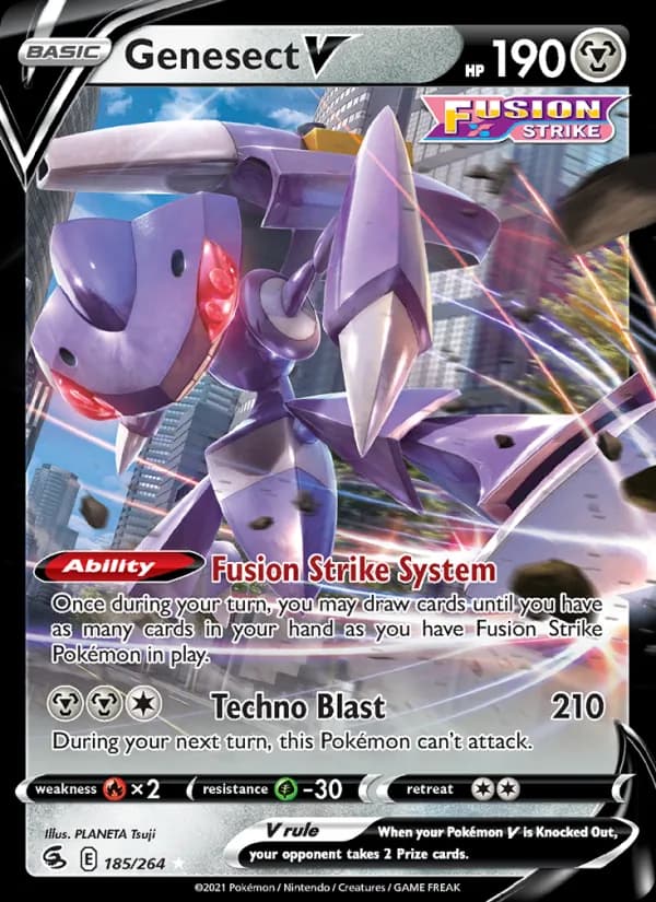Genesect V — изображение карты