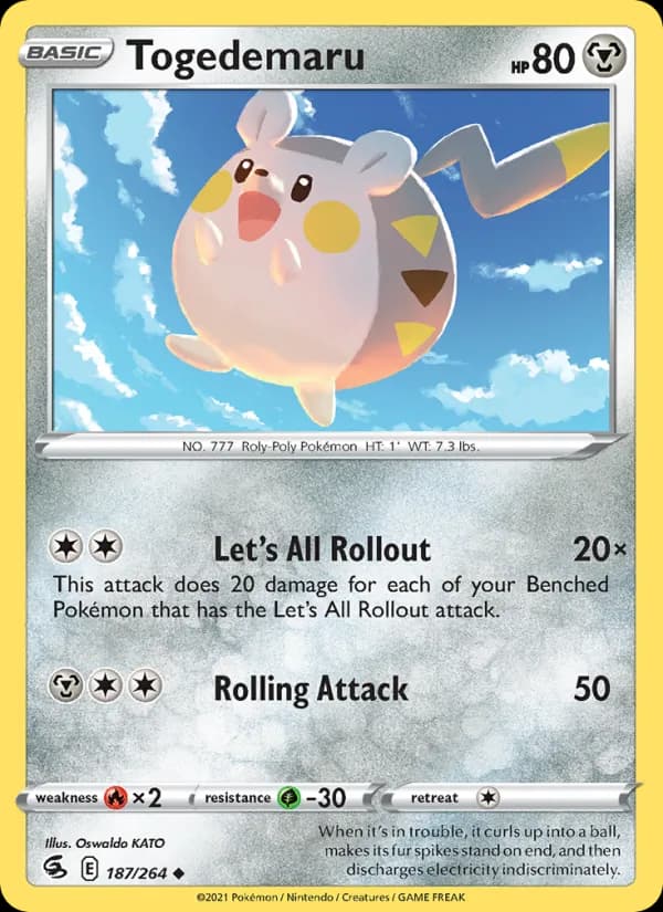 Togedemaru — изображение карты