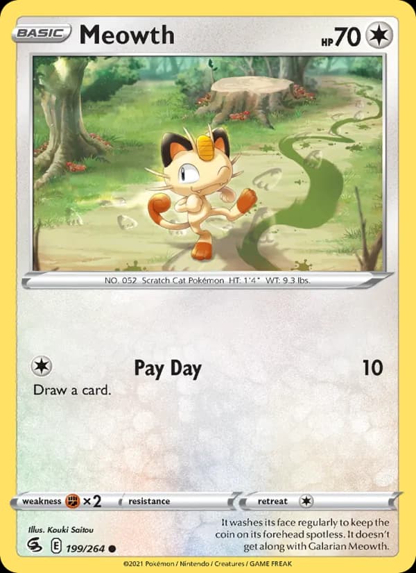 Meowth — изображение карты