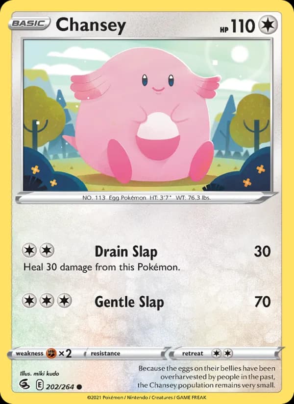 Chansey — изображение карты