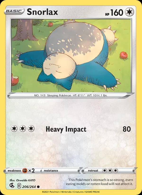 Snorlax — изображение карты