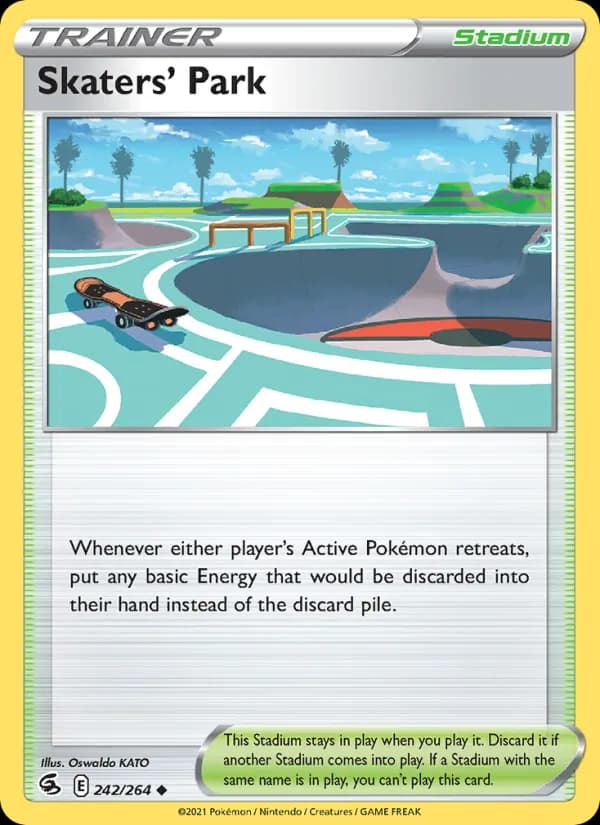 Skaters' Park — изображение карты