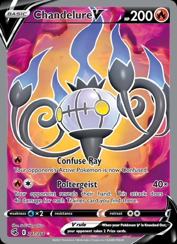 Chandelure V — изображение карты