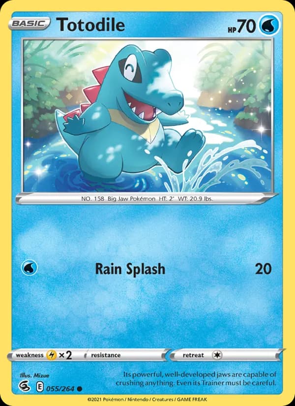 Totodile — изображение карты