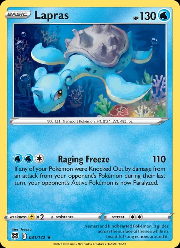 Lapras — изображение карты